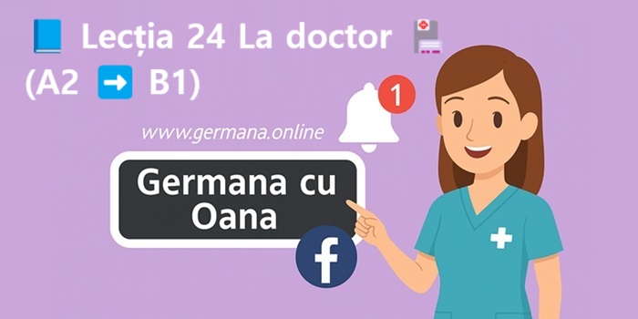 📘 Lecția 24 – La doctor 🏥 (A2 ➡️ B1)