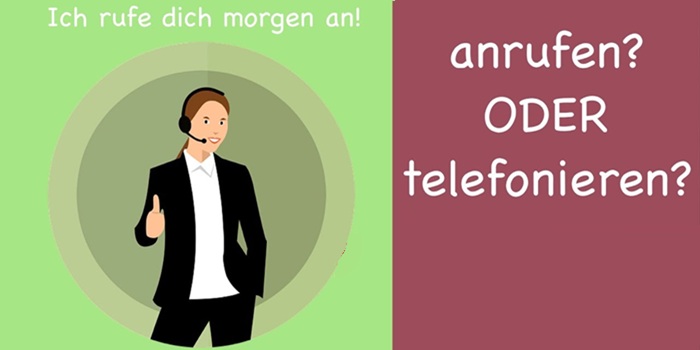 📞 Cum spui „a telefona” în limba germană